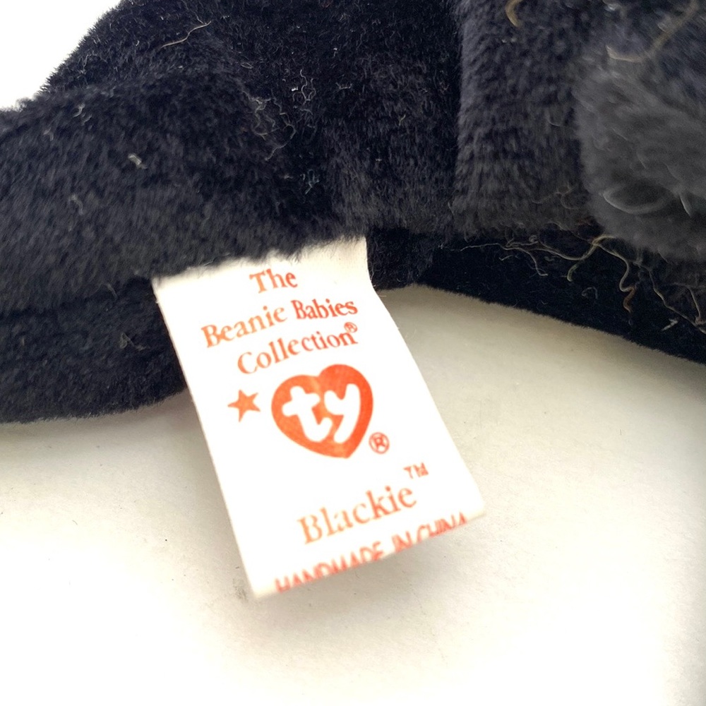 Ty Beanie Baby - 1994 Blackie the Bear - Retired - Picture 10 of 11